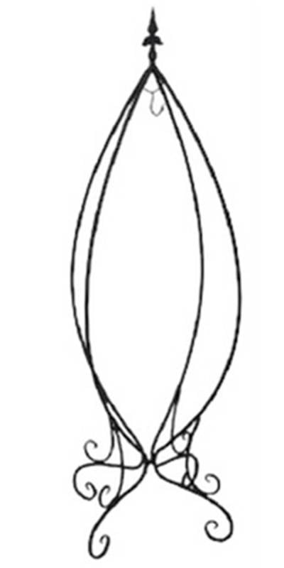 Hanger Coat Stand 121cm V637-E030307