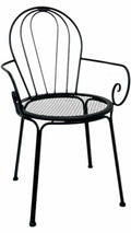 Set 2 Outdoor Vintage Chair w Arms 88cm V637-E030308