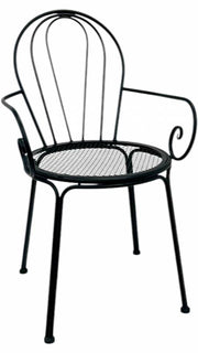 Set 2 Outdoor Vintage Chair w Arms 88cm V637-E030308