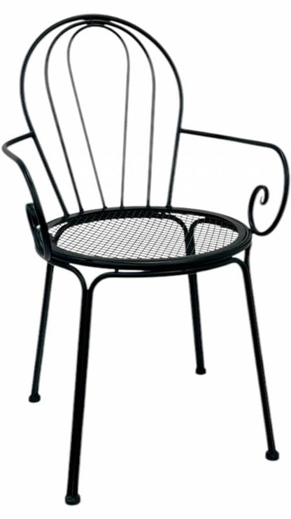 Set 2 Outdoor Vintage Chair w Arms 88cm V637-E030308