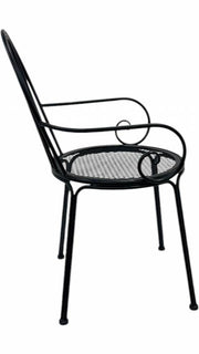 Set 2 Outdoor Vintage Chair w Arms 88cm V637-E030308