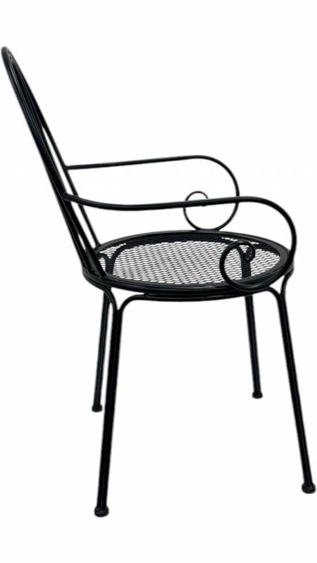 Set 2 Outdoor Vintage Chair w Arms 88cm V637-E030308