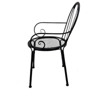Set 2 Outdoor Vintage Chair w Arms 88cm V637-E030308