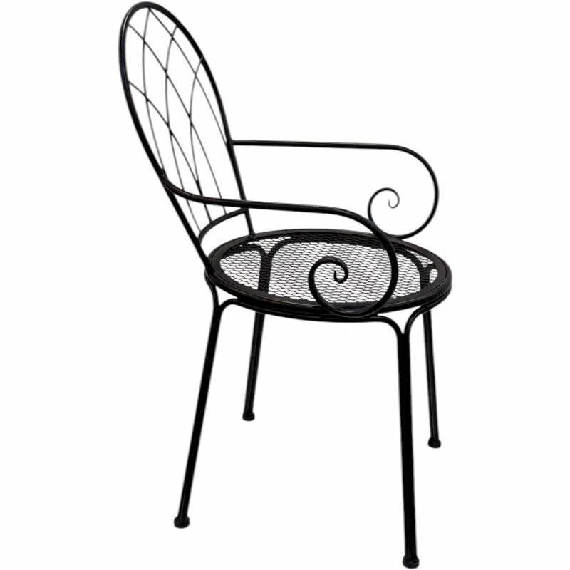 Set 2 Outdoor Modern Chair w Arms 90cm V637-E030309
