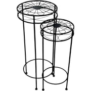 Set 2 Tracey Plant Stand 30x70cm V637-E109601