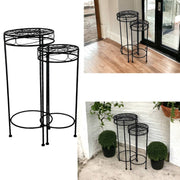 Set 2 Tracey Plant Stand 30x70cm V637-E109601