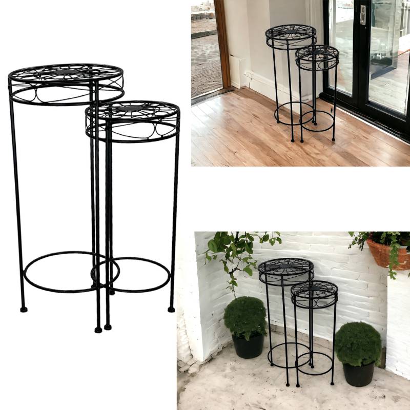 Set 2 Tracey Plant Stand 30x70cm V637-E109601