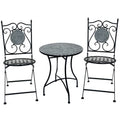 Grigio 3pc Settings Table Chairs V637-E139191