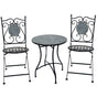Grigio 3pc Settings Table Chairs V637-E139191