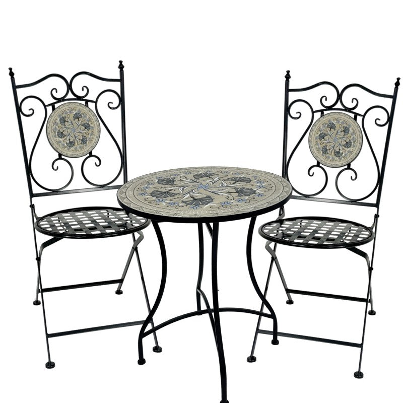 Floreale 3pc Settings Table Chairs V637-E139195