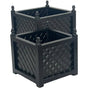 Set 2 Hamptons Planter 45cm, 40cm V637-E142384