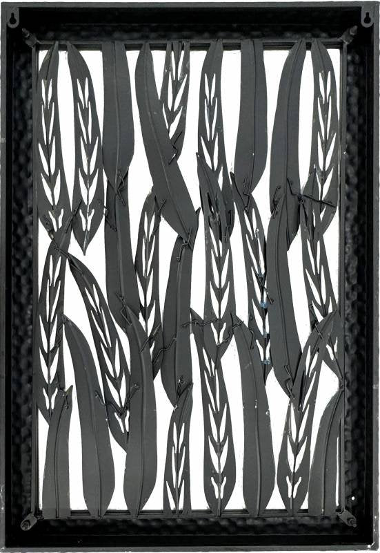Xlarge Leaves Metal Wall Art 102x152cm V637-E142388