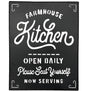 Farmhouse Kitchen Metal Sign 32x42cm V637-E144897