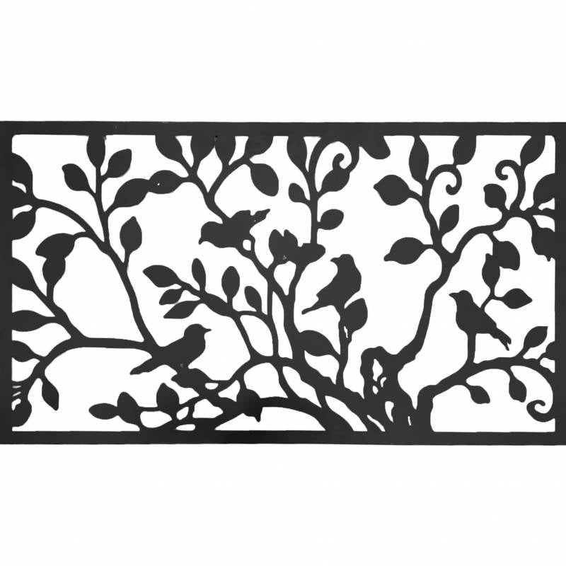 Bird Metal Wall Art 81x46cm V637-E147216