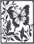 Butterfly Metal Wall Art 37x48cm V637-E147304