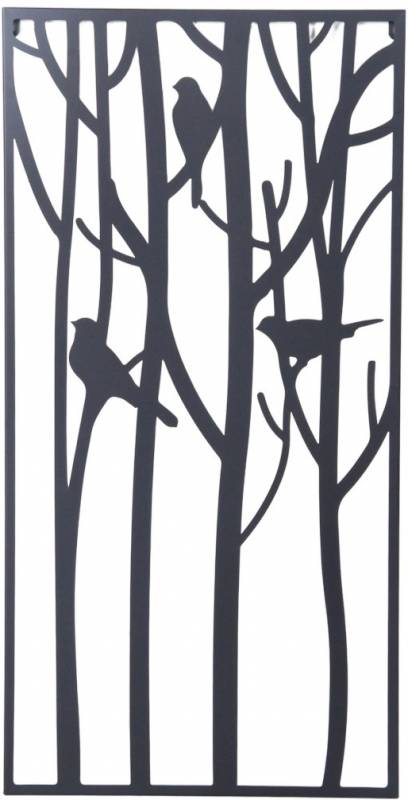 Bird In The Trees Metal Wall Art 40x78cm V637-E147307