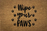 Wipe Your Paws Doormat Door Mat 60x40cm V637-E423622