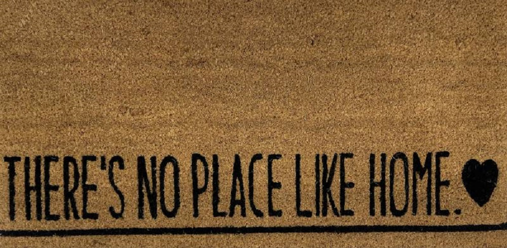 Large Theres No Place Like Home Doormat Door Mat 90cm V637-E423628