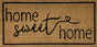 Large Home Sweet Home Doormat Door Mat 90x45cm V637-E423629