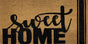 Large Sweet Home Doormat Door Mat 90cm V637-E423633