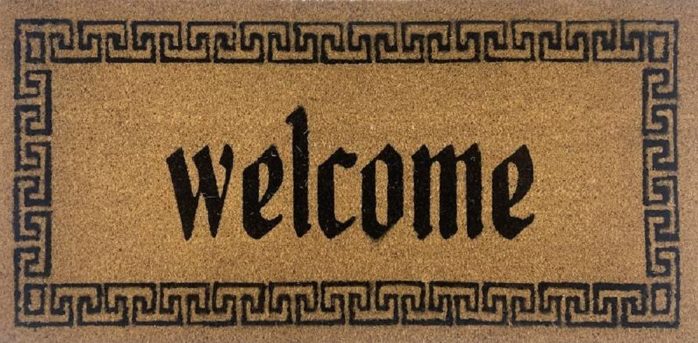 Large Decorative Welcome Doormat Door Mat 90cm V637-E423645