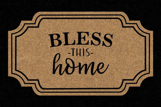Bless This Home Doormat 60x40cm V637-E423717