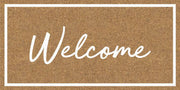 Welcome Cursive Doormat 90x45cm V637-E423720