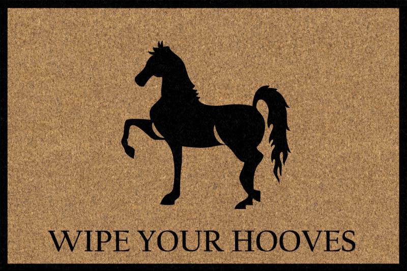 Horse Doormat 60x40cm V637-E423726