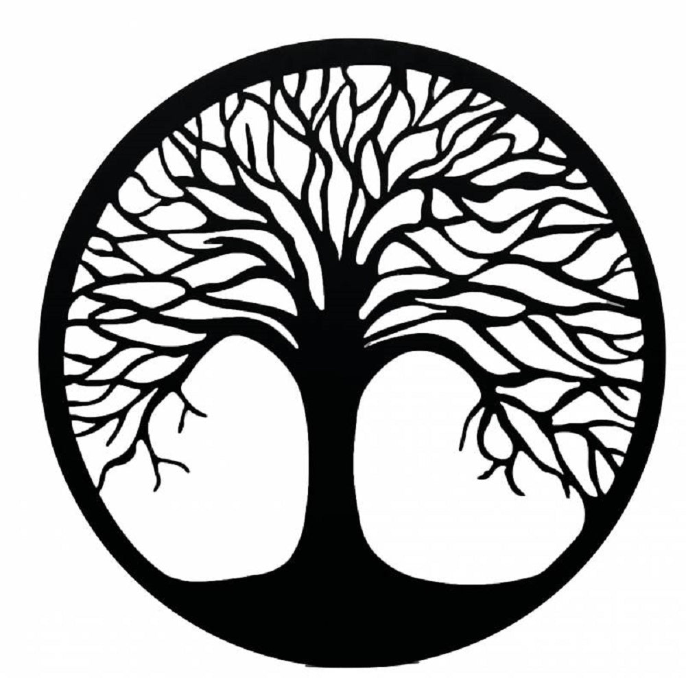 Tree of Life Metal Wall Art 99cm V637-E522529