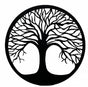 Tree of Life Metal Wall Art 99cm V637-E522529