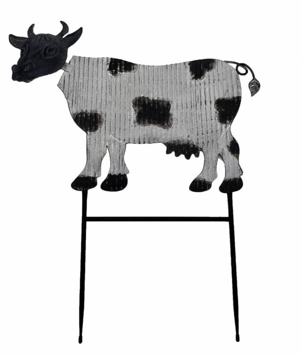Cow Metal Garden Stake 58cm V637-E522597