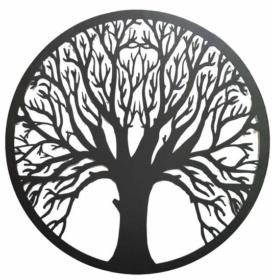 Welcome Tree Metal Wall Art 40cm V637-E522736