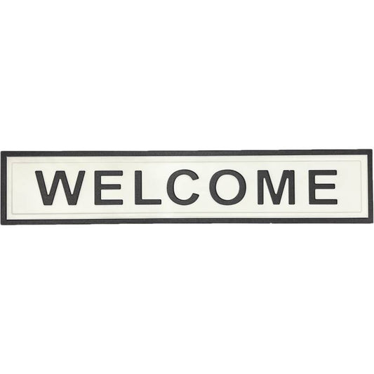 Welcome Wall Art 94x15cm V637-E522789