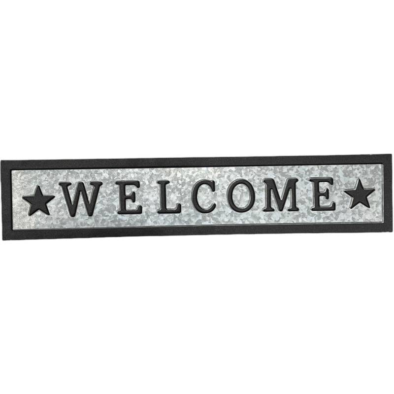 Welcome Wall Art 59x12cm V637-E522796