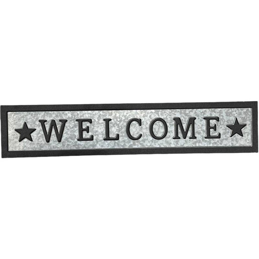 Welcome Wall Art 59x12cm V637-E522796