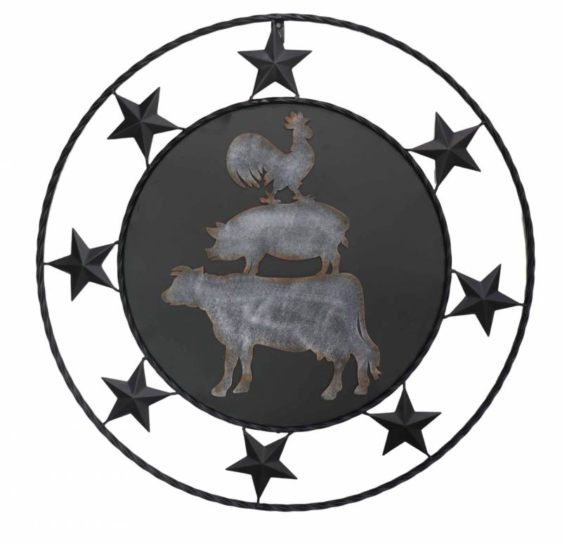 Animal Star Wall Art 61x61cm V637-E522799