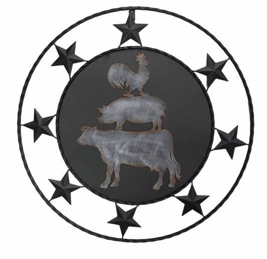Animal Star Wall Art 61x61cm V637-E522799