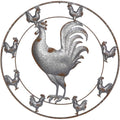 Rooster Wall Art 86x86cm V637-E522801