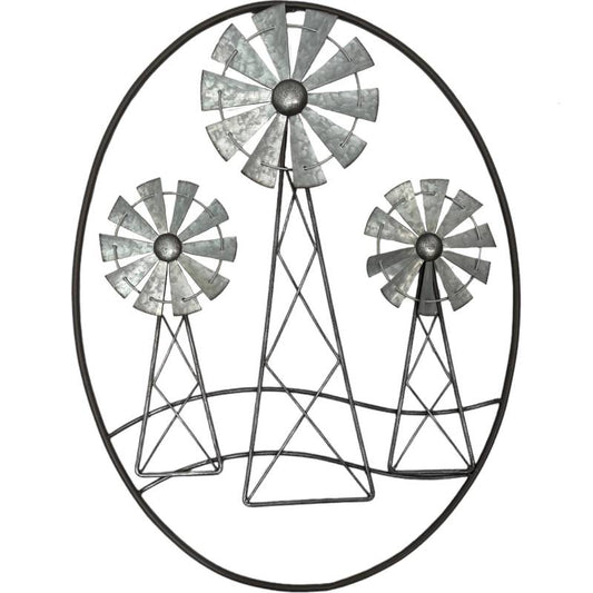 Windmill Trio Wall Art 46x61cm V637-E522872