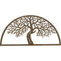 Semi Circle Tree Wall Art 80x40cm V637-E522875