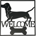 Welcome Dachshund Wall Art 40cm V637-E522902