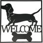 Welcome Dachshund Wall Art 40cm V637-E522902
