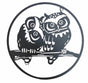 Round Owl Metal Wall Art 60cm V637-E522913