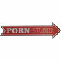 Porn Studio Sign 55cm V637-E522979