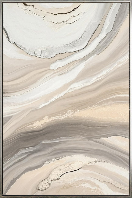 Sandstorm Abstract Artwork Framed 120cm V637-E533460