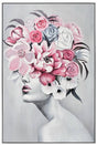 Porsche Lady Framed Canvas Wall Art 120cm V637-E592344