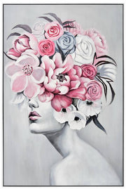 Porsche Lady Framed Canvas Wall Art 120cm V637-E592344