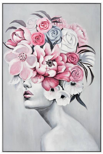 Porsche Lady Framed Canvas Wall Art 120cm V637-E592344