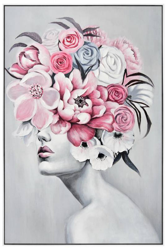 Porsche Lady Framed Canvas Wall Art 120cm V637-E592344