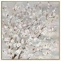 Wood Framed Blossom Canvas Wall Art 80cm V637-E592392